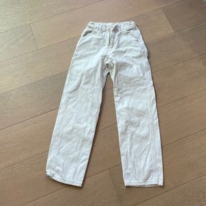 White Cargo Pants